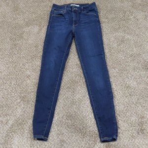 Levi's Womens 720 High Rise Super Skinny Jeans